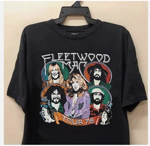 Fleetwood Mac 1978 Tour Stevie Nicks Unisex T-Shirt volle Größen S-5XL mehrfarbig - Bild 1 von 1