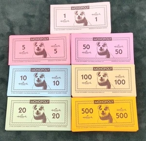 2019 Monopoly Hallmark Edition Replacement Money Stack - Picture 1 of 2