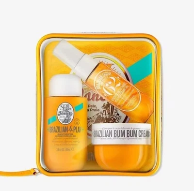 Sol de Janeiro Tropical Scent Champú Brasileño, Crema, Spray Kit de Viaje Set Foto 1 de 4
