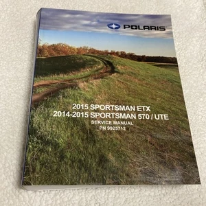 Polaris 2014 2015 Sportsman ETX 570 UTE PN9925712 OEM Service Manual - Picture 1 of 7