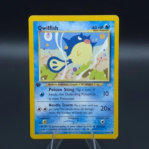 Qwilfish - 49/64 1st Edition (Neo Revelation) LP - Pokemon TCG - Picture 1 of 2