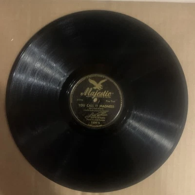 Louis Prima, 78 rpm, V+, You Call It Madness, Majestic 7200 - Image 1 of 2