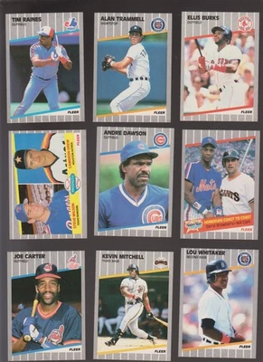 1989 Fleer Lot 2 U Pick Collection Set Lot -- Get 40% off!! - Image 1 of 4