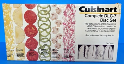 Cuisinart Food Pro -DLC-8 / DLC-10 - 8 Disc Set - Model DLC-870 (Complete set) - Image 1 of 4