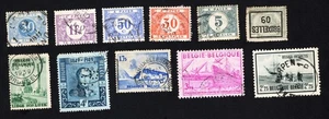Belgium 1909-49 group of stamps MNG/used CV=5.5$ - Picture 1 of 2
