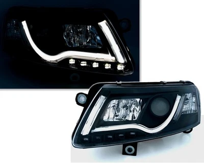 ไฟหน้า LED DRL ภายในหลอด LTI for AUDI A6 4F C6 ซีนอนสีดำ LPAUC1WN XINO CA - Image 1 of 4