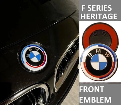 BMW 82mm M 50 Aniversario F20 F22 F30 F34 Emblema Logo Genune Foto 1 de 4
