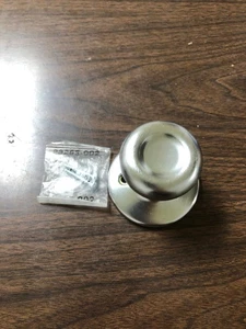 Kwikset 488T-15 Tylo Satin Nickel Dummy Door Knob, Reversible, Non-Turning - Picture 1 of 2
