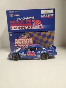 1998 Action CWC 1/18 #31 Dale Earnhardt Jr 1997 Blue Sikkens Car Refinishes - Picture 1 of 6