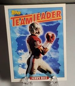 Jerry Rice 1993 Topps Gold Team leader #182 San Francisco 49ers - Picture 1 of 2