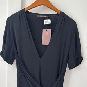 NWT Roberto Cavalli Black Dress Size 44 - Picture 1 of 10