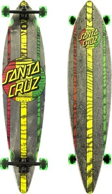 Santa Cruz Skate Mahaka Rasta Cruzer Skateboard (9,9 x 9,9 x 43,5 pulgadas, multi  Foto 1 de 4