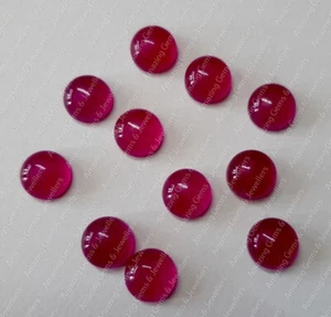 Rani Jade Round Cabochon 5mm To 20mm Natural Calibrated Loose Gemstone - Picture 1 of 5