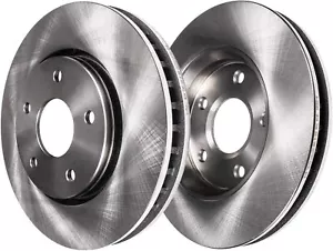 Par de rotores de freno de disco delanteros de 11,14 pulgadas (283 mm) para Nissan LEAF NV200 2018-2023 - Imagen 1 de 1
