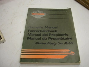 Harley-Davidson Guía del Conductor Original del Propietario Manual P/N 99965-91 USADA (G1 - Imagen 1 de 4