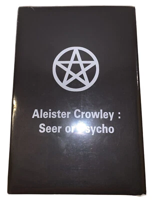 1 of 20, ALEISTER CROWLEY: SEER OR PSYCHO, OCCULT, THELEMA, 2007, BLANK BOOK - Image 1 of 3