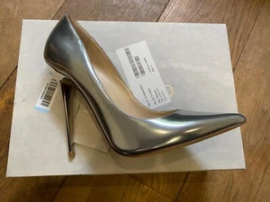 Jimmy Choo Damas Anouk - Talla: 39 EU - Patente Plateada - Zapatos de 5 pulgadas - Nuevos - Imagen 1 de 24