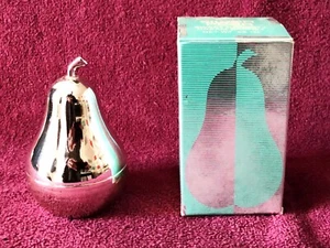 Vintage Silver Pear Sweet Honesty Cream Sachet .66 oz with Original Box - Picture 1 of 12