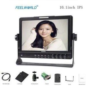 FEELWORLD FW1018V1 10.1 inch 4K HDMI Camera Field Monitor FHD LCD Video Monitor - Picture 1 of 7
