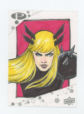 2021 (2023) Upper Deck Marvel Premier Magik 5x7 Sketch 1/1 By Giovanni Ricco