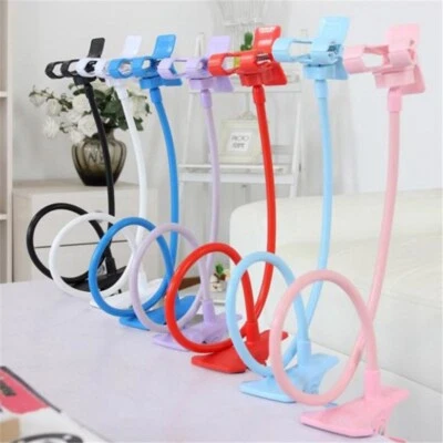 Flexible Samsung  Desk Holder Bracket Bed Phone For iPhone Lazy Car Stand Mobile - Image 1 of 4