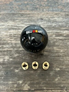 Ralliart Black Acrylic Ball 5 / 6 Speed Gear Knob Colt EVO FTO GTO Pajero Lancer - Picture 1 of 1