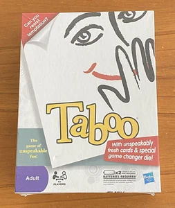 Taboo (adult 17+) Game Of Unspeakable Fun! Factory Sealed! New! Hasbro 2010 - Picture 1 of 4