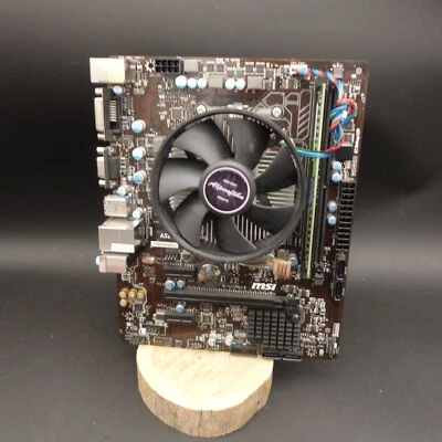 Bundle MSI A320M PRO-VD/S + AMD A8 9600+ 3.1GHz + 8GB RAM - Bild 1 von 4