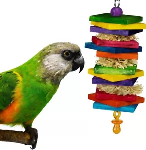 Super Bird Creations Haystack Bird Toy Medium Sized Parrot Toy Bird Supplies - Picture 1 of 7