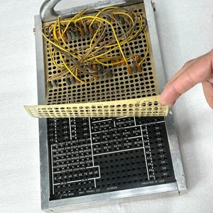 Vintage IBM Punch Card Plugboard Control Panel - Type 604 - Picture 1 of 15