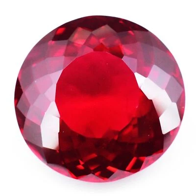 Certified 34.40 Ct Natural Almandine Red Garnet Awesome Quality Gemstone - Image 1 of 4