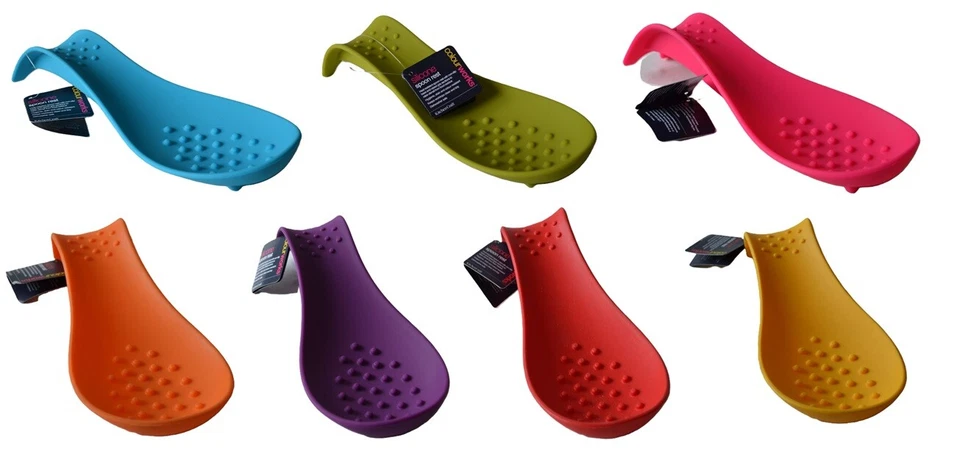 KITCHEN CRAFT COLOUR WORKS SILICONE SPOON/UTENSIL REST - Image 1 of 1