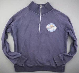 Men's Disney Parks Pull Over Part Zip Sweater Disney California Adventure Size L - Picture 1 of 6
