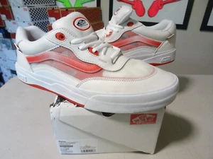 Vans Wayvee CUERO BLANCO ROJO SKATE Zapatillas Zapatos Talla 13 - PARA HOMBRES VN0A5JIABJT1 - Imagen 1 de 7