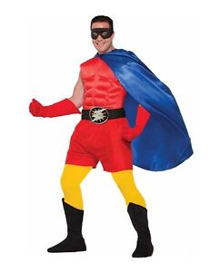 Adult Superhero Costume BOXER SHORTS Men Women Teen Hero Villain Group Funny