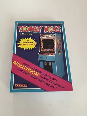 Donkey Kong Video Game - Nintendo (Coleco) Intellivision Master Component - NOS - Image 1 of 3
