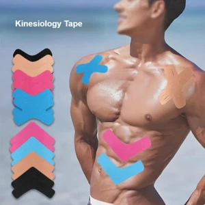 Elastic Pre-Cut Kinesiology Tape KT Muscle Strain Injury Support Physio Sports - Picture 1 of 16