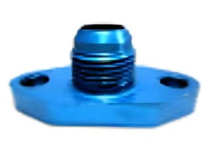 T3 T4 TURBO OIL DRAIN FITTING -10AN Billet Aluminium By OBX- - Picture 1 of 3