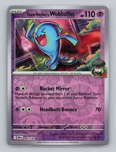 Wobbuffet 082/182 Reverse Holo Destined Rivals DRI Pokemon Scarlet & Violet - Bild 1 von 2