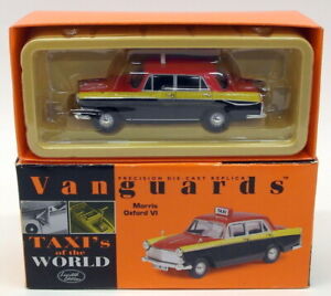 Vanguards 1/43 Scale Model Car VA05403 - Morris Oxford VI - Hong Kong Taxi