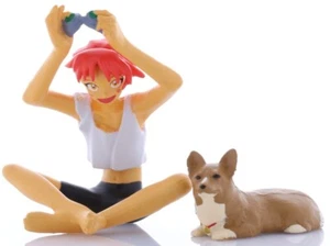 Cowboy Bebop Figurine Figure HGIF Knockin on Heaven's Door Ed & Ein (Edward) - Picture 1 of 12
