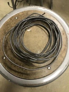 19 Feet Of Guardian #12 AWG Braided TW 600V Grey - Picture 1 of 4