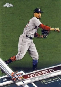 (8) 2017 Topps Chrome Update MOOKIE BETTS All Star LOTE #HMT26 Red Sox - Imagen 1 de 1