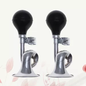 2 Pcs Bike Noise Maker Cycle Horn Kids Bike Horn Bike Air Horn Handlebar Bell - Picture 1 of 11