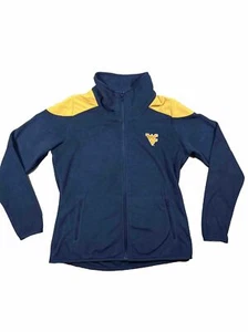 Chaqueta polar con cremallera completa West Virginia WVU Mountaineers talla GRANDE - Imagen 1 de 6