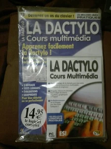La Dactylo Cours Multimédia - PC CD-Rom Neuf - Photo 1/4