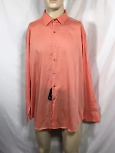 Men's NWOT Alfani AlfaTech Bedford Cord Classic Regular Fit Dress Shirt - Picture 1 of 9
