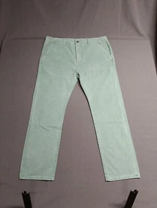 Levis Chino gerade Hose Herren 39 x 32 grün Etikett Klappentasche Reißverschluss Freizeit gebraucht, in einwandfreiem Zustand - Bild 1 von 10