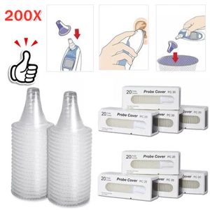 200 Stück Für Braun Schutzkappen Schutzkappe Fieber Thermometer Ohrthermometer - Bild 1 von 6
