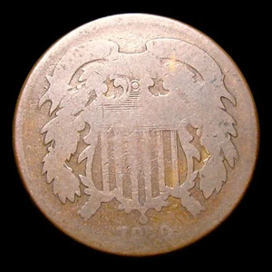 1870 Two Cent Piece 2cp---- Nice Coin ---- #500I - Picture 1 of 4